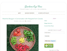 Tablet Screenshot of gardenseyeview.com